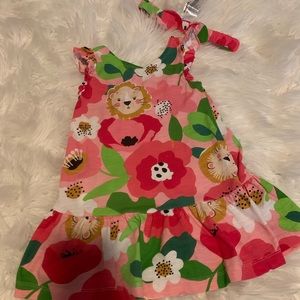 Toddler Girl Animal Pink Dress